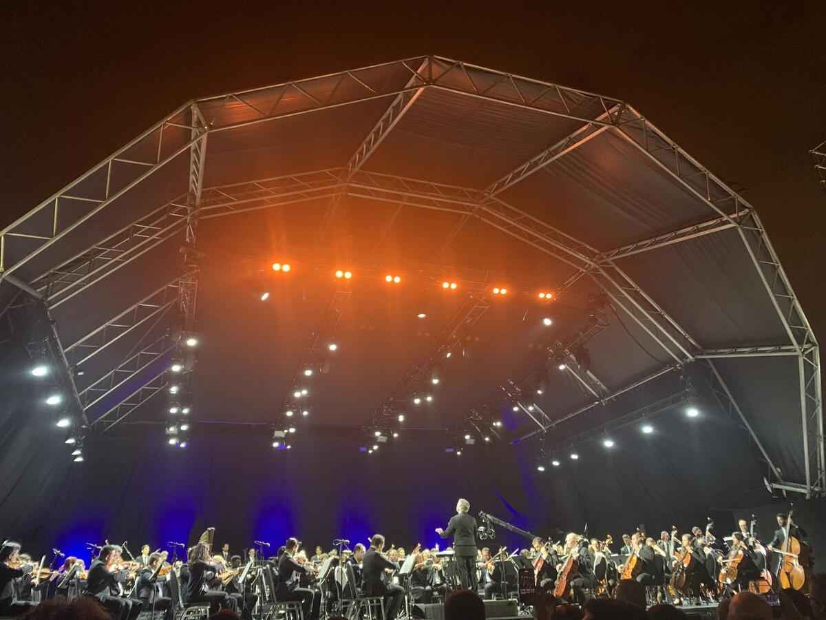 Três mil pessoas assistem à Orquestra Filarmônica em concerto em Lisboa - Mariana Peixoto/EM/D.APress