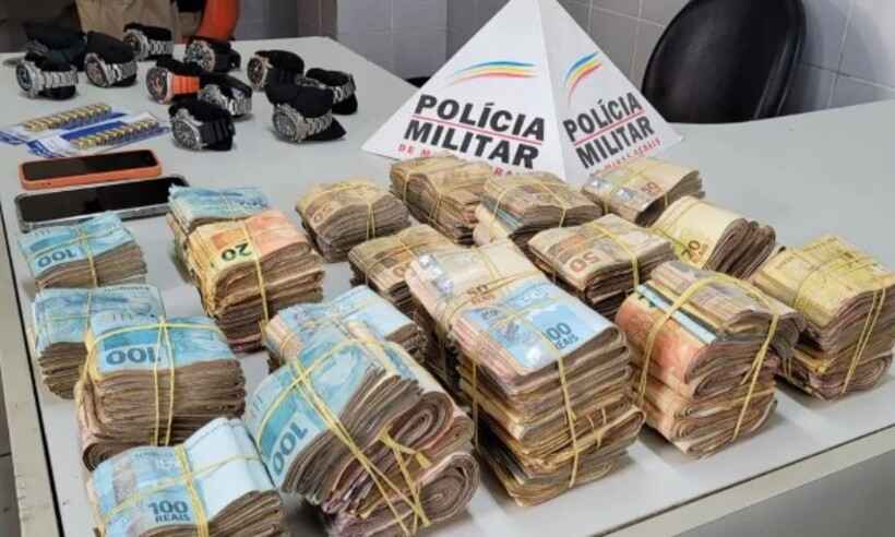 Suspeito de chefiar tráfico no Aglomerado da Serra é preso - PMMG/Reprodução