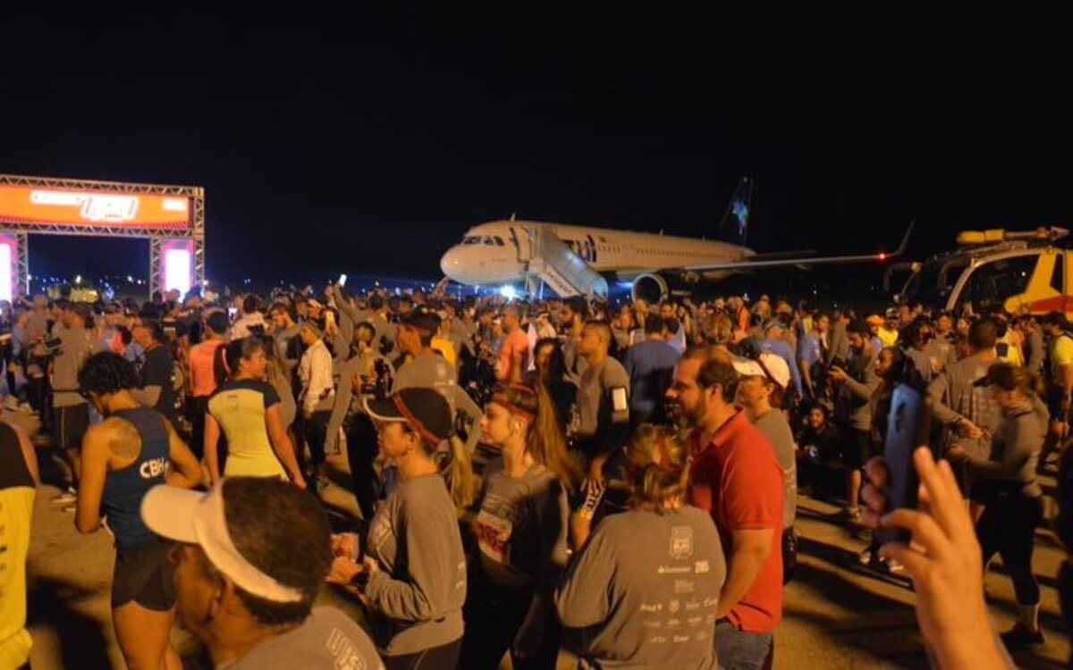 Aeroporto Internacional de BH recebe corrida noturna neste fim de semana - Corrida Aeroporto Internacional de BH 2019/Divulgação