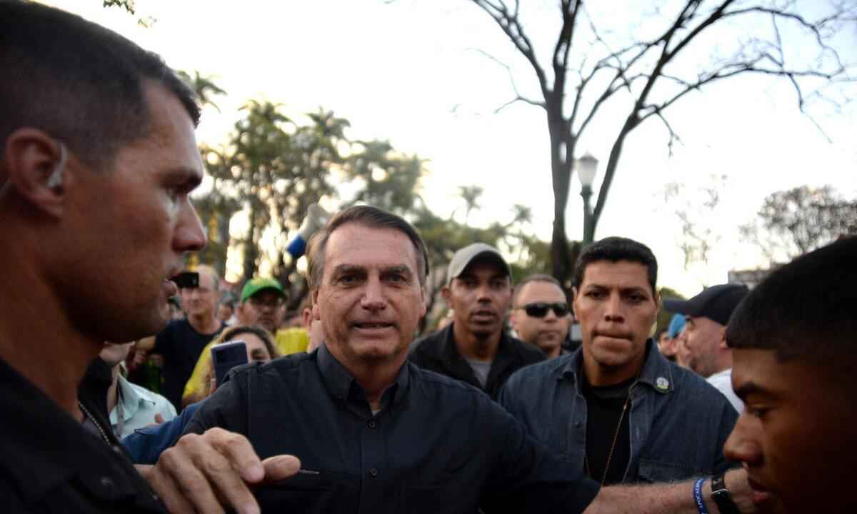Ao vivo: assista à entrevista de Bolsonaro ao Correio Braziliense - Túlio Santos/EM/D.A Press - 24/8/22