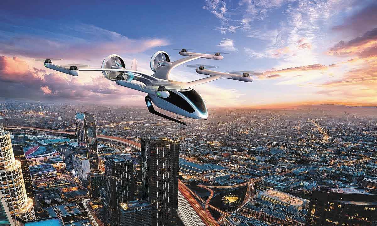 Embraer recebe aporte de US$ 15 milhões para seus "carros voadores" - Embraer/Divulgação - 16/7/19