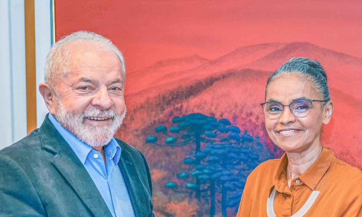 Lula e Marina Silva se reúnem e tratam da causa ambiental - Reprodução/Twitter Lula