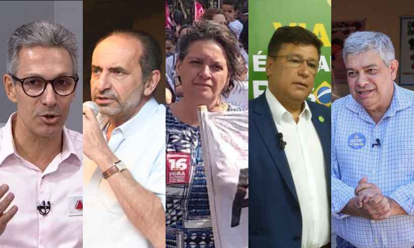 Veja como foi a agenda dos candidatos ao governo de MG nesta terça (13/9) - TV Globo/Rodrigo Lima / Coligação Juntos pelo Povo de Minas Gerais/PSTU/Isadorah Paulino/João Paulo Brum/ Divulgação