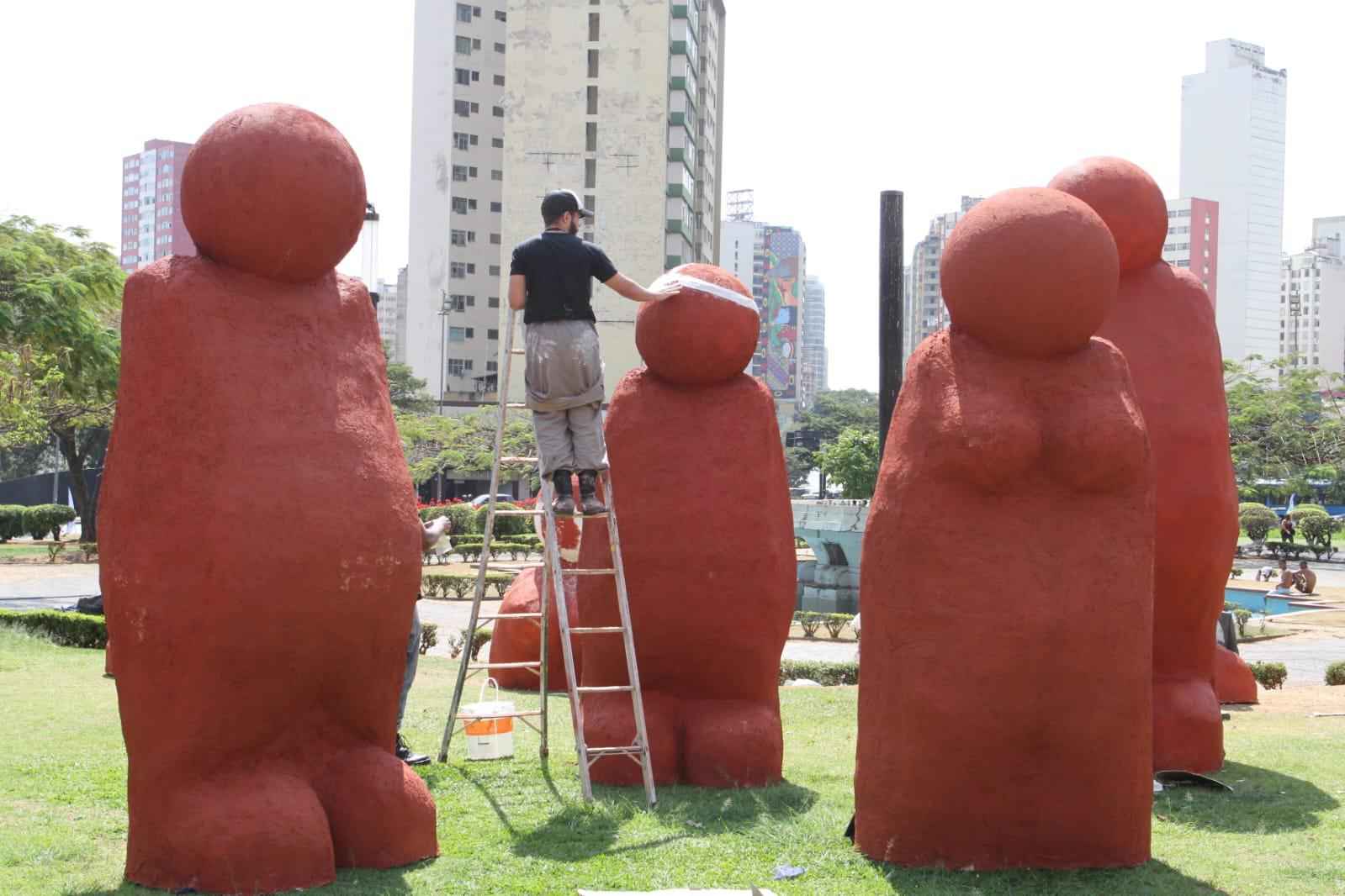 Cura prepara intervenção artística na Praça Raul Soares - Edésio Ferreira/EM/D.A Press