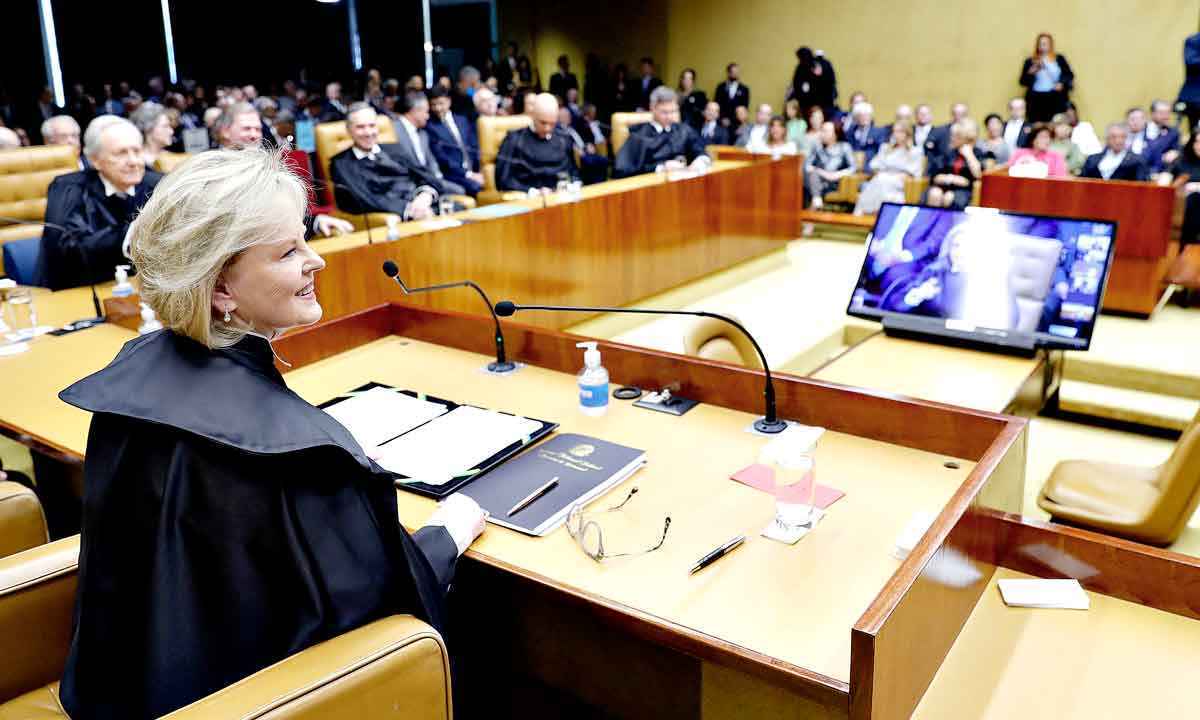 A posse de Rosa Weber no Supremo Tribunal e a expectativa de mudança - AFP/Photo/STF/Felipe Sampaio