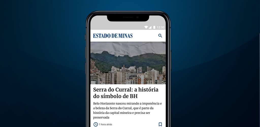 Novo aplicativo do jornal Estado de Minas já está disponível para leitores - EM/D.A Press