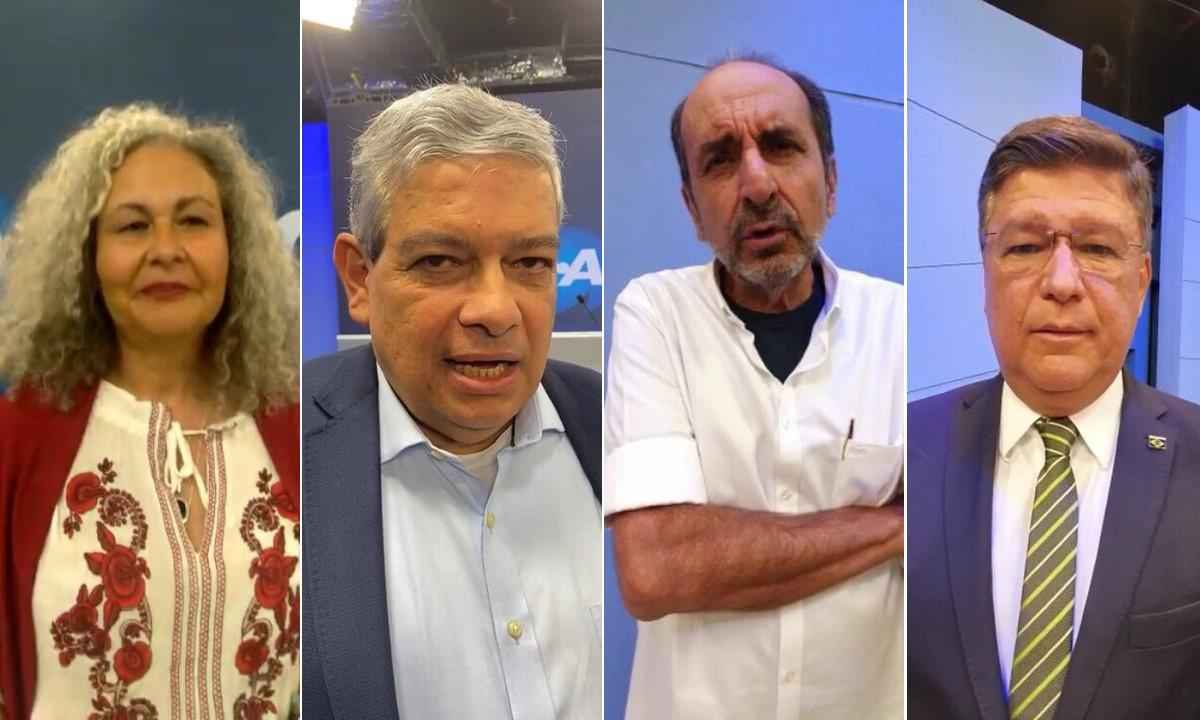 Candidatos repercutem debate na TV Alterosa: 'Verdade contra a mentira' - Ana Mendonça, Maria Irenilda Pereira, Matheus Muratori e Thiago Bonna/EM/DA Press