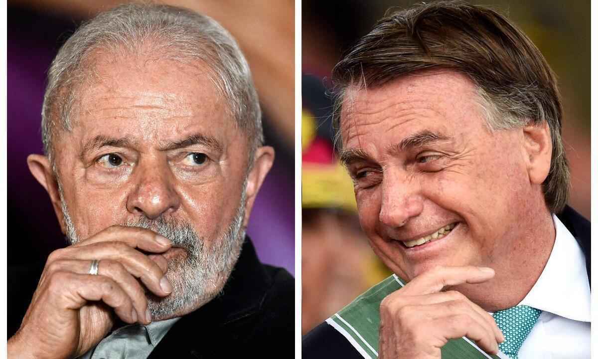 Pesquisa Ipec: Lula chega a 47% e Bolsonaro fica em 31% - EVARISTO SA / AFP
