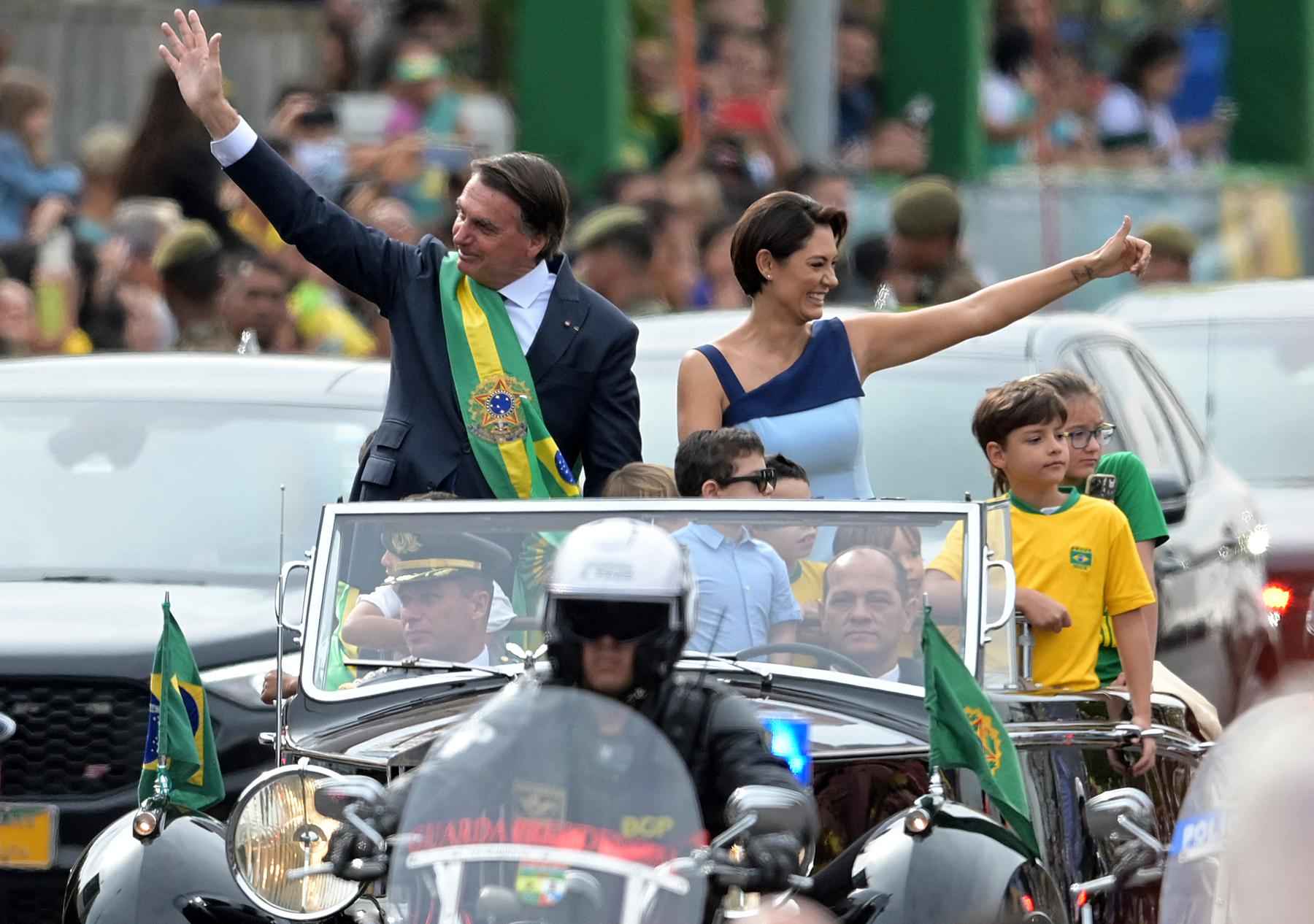 Depois de desobedecer TSE, Bolsonaro tem que apagar imagens do 7/9  - EVARISTO SA / AFP


