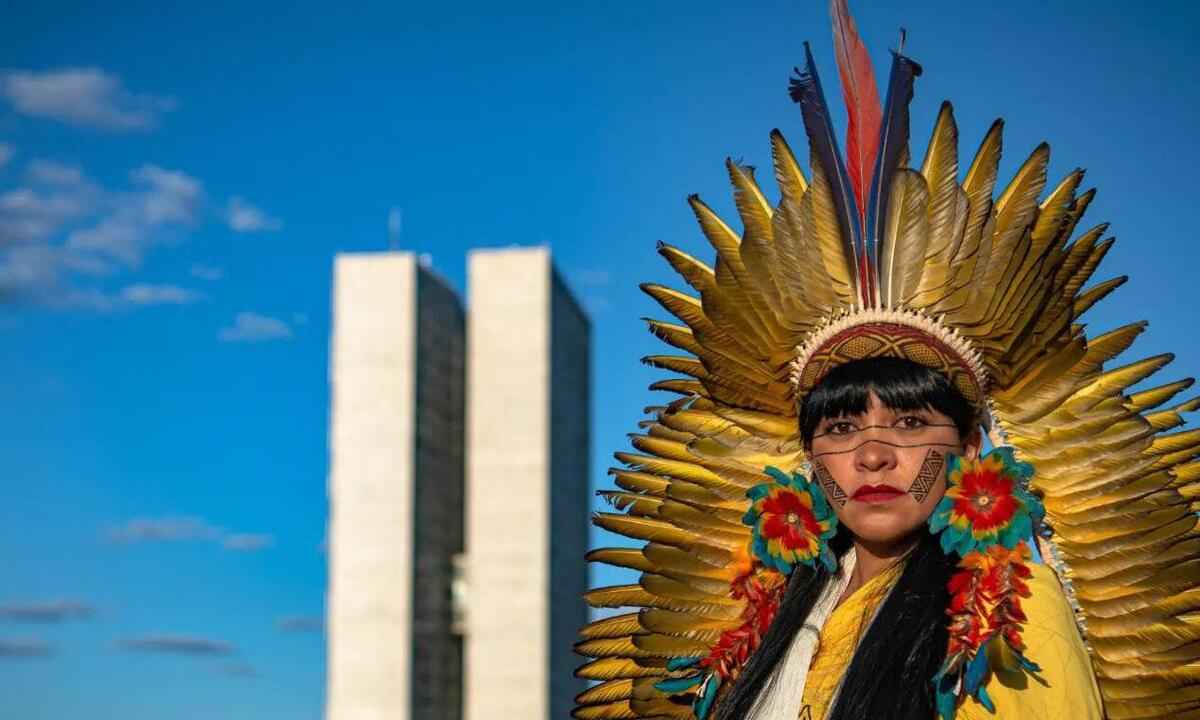 Indígena que concorre à Câmara por Minas recusa doações de Huck e banqueiro - Edgar Kanaykõ/Divulgação