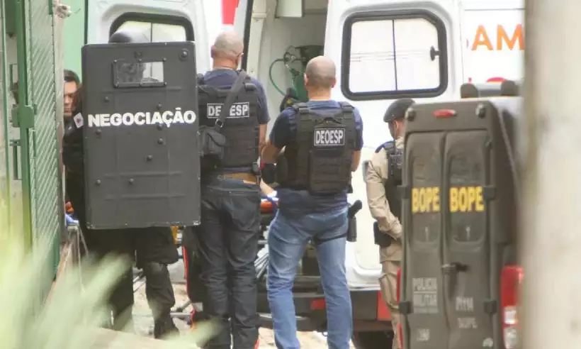 Polícia Civil pede prisão preventiva de homem que manteve criança refém - Edesio Ferreira/EM/D.A.Press