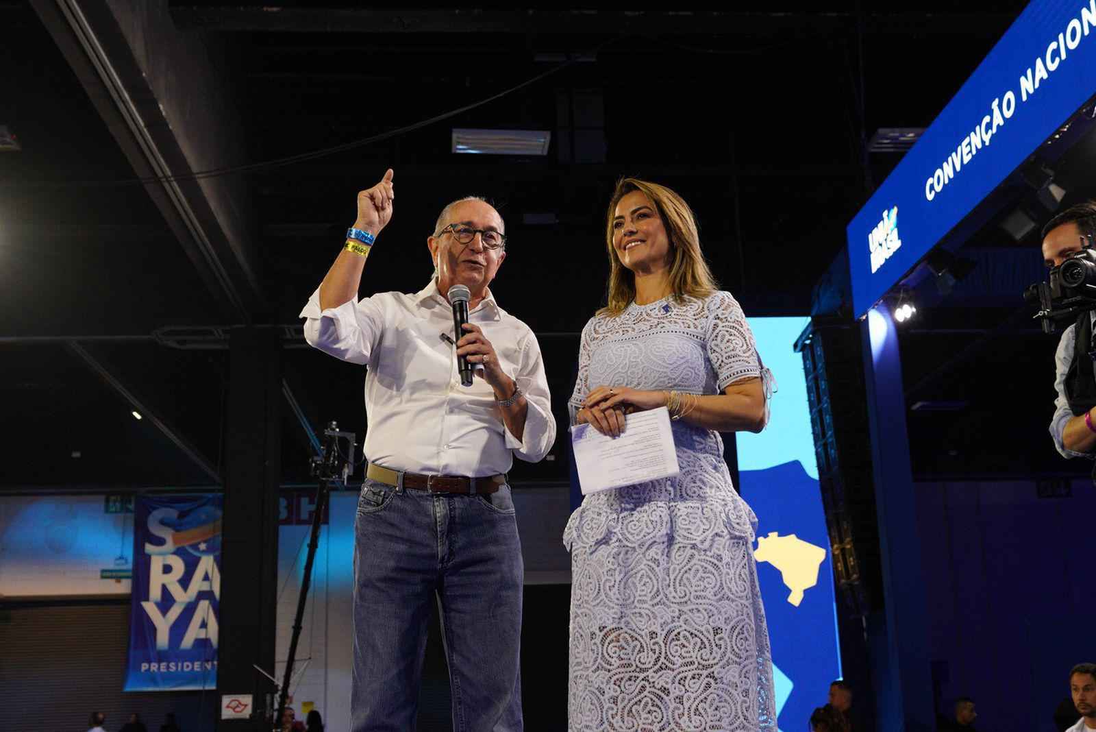 Vice de Soraya Thronicke critica Bolsonaro, mas votaria nele em 2º turno - UNIÃO BRASIL/REPRODUÇÃO