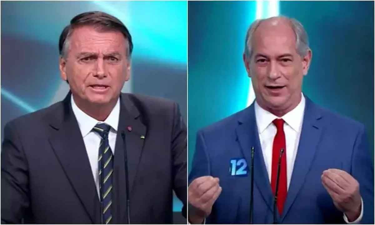 Ciro revela o que cochichou para Bolsonaro no debate do SBT - SBT/Reprodução
