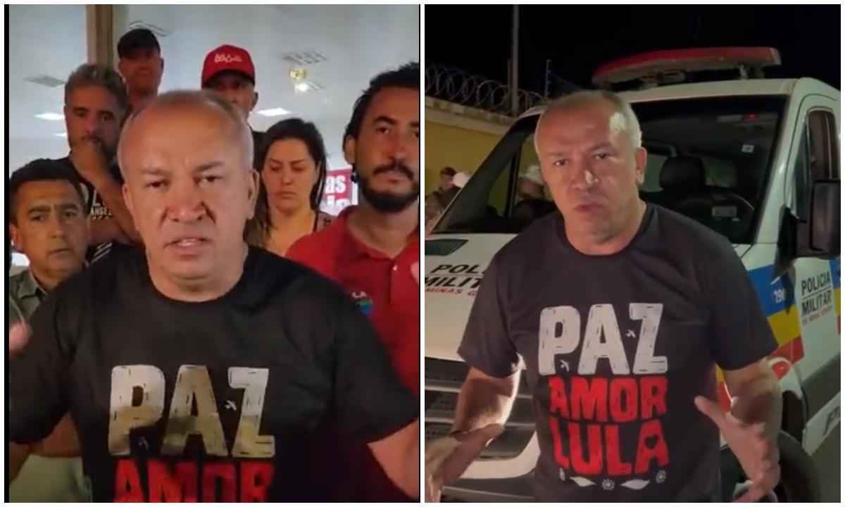 Deputado do PT diz que teve carro alvejado por bolsonarista em Minas - Arquivo pessoal/Reprodução de vídeo