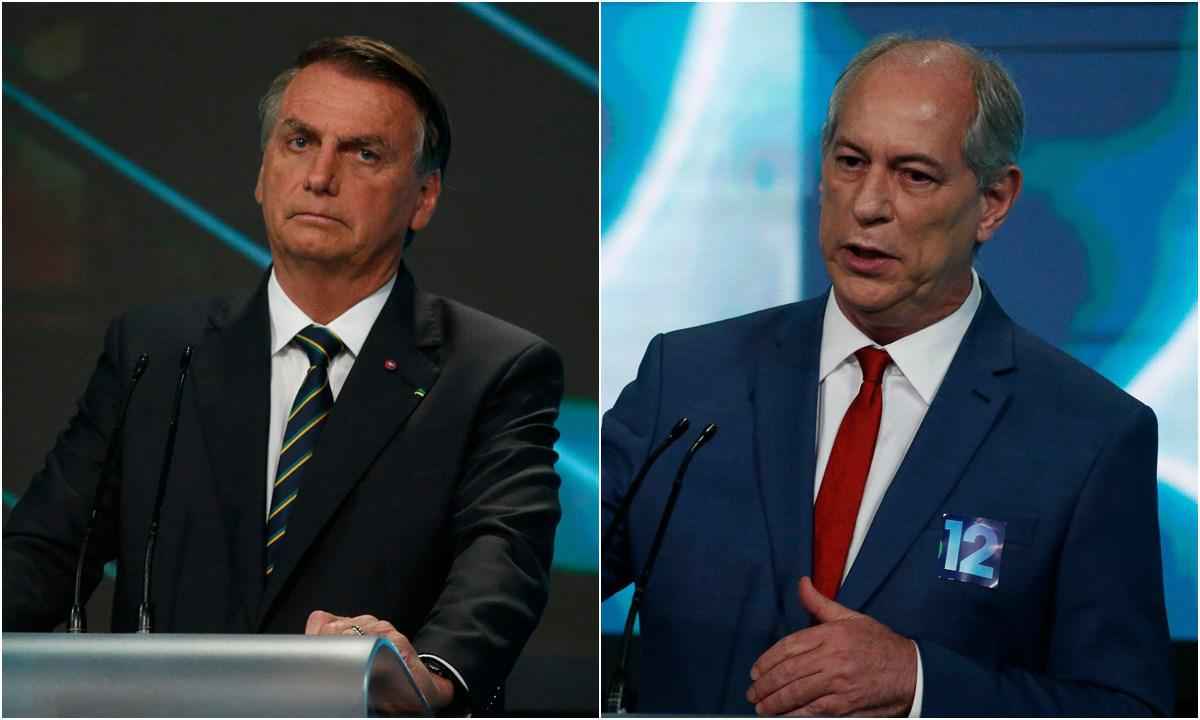 Pesquisa BTG: Bolsonaro e Ciro são os candidatos com maior rejeição  - Miguel Schincariol/AFP