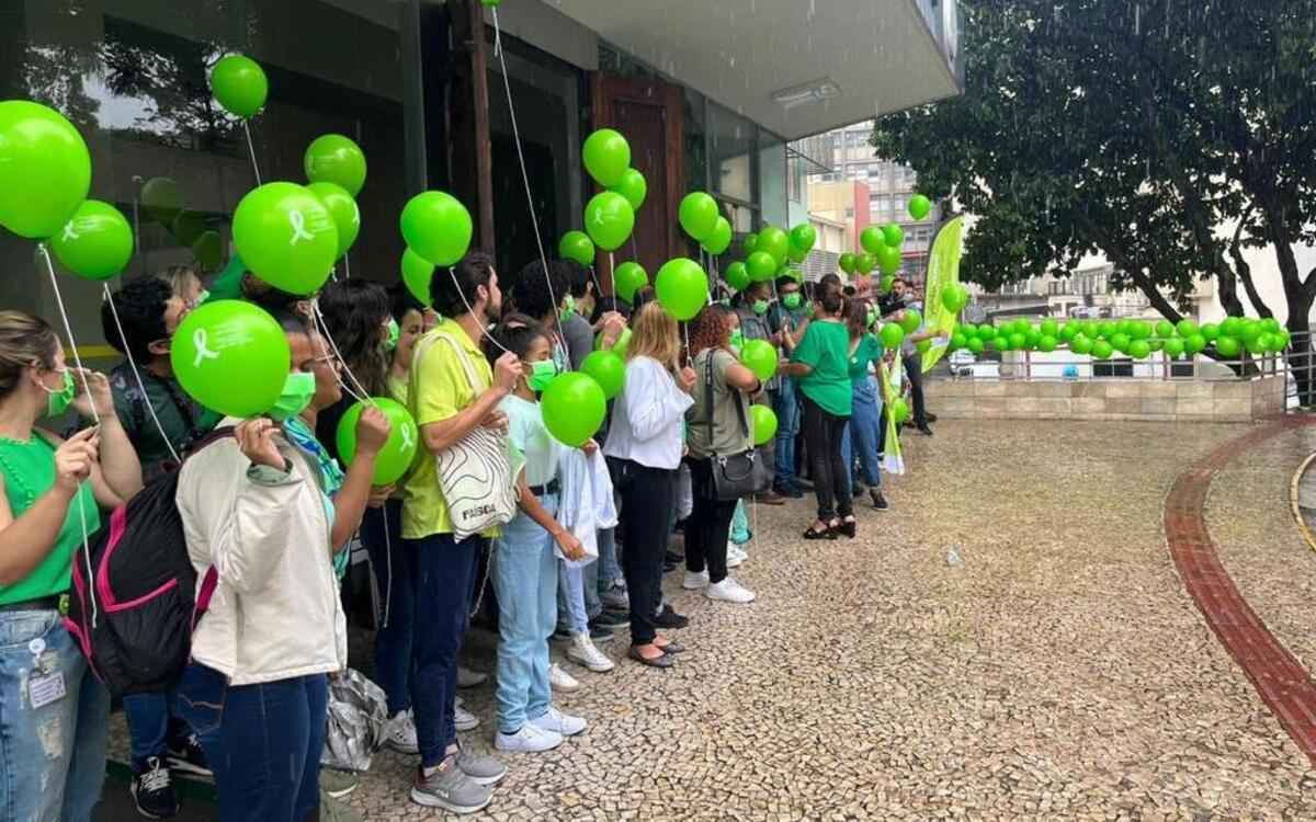 Setembro Verde: encontro entre transplantados e pacientes em fila de espera - HC-UFMG/Divulgação