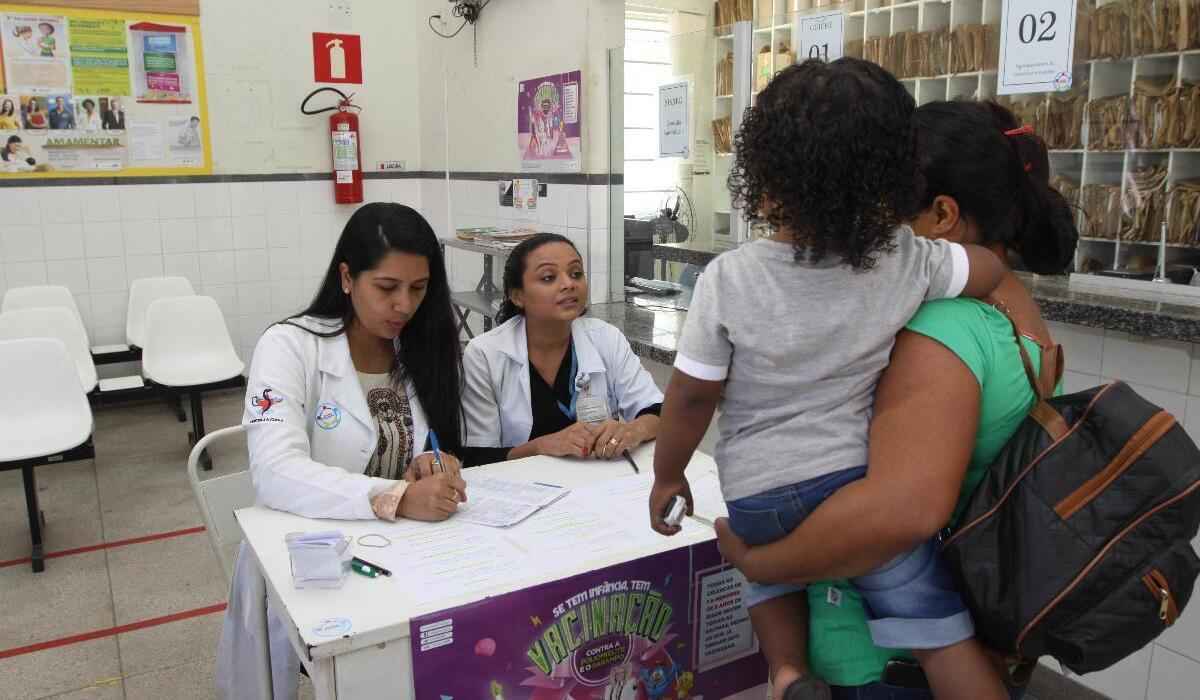 BH: vacina contra paralisia infantil ficará disponível nos postos de saúde - Jair Amaral/EM/D.A Press