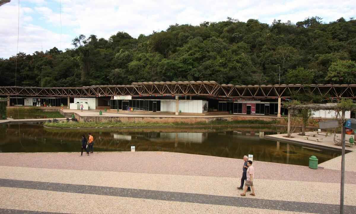 Veja como fica o funcionamento dos parques municipais de BH neste domingo - Edésio Ferreira/EM/D.A Press