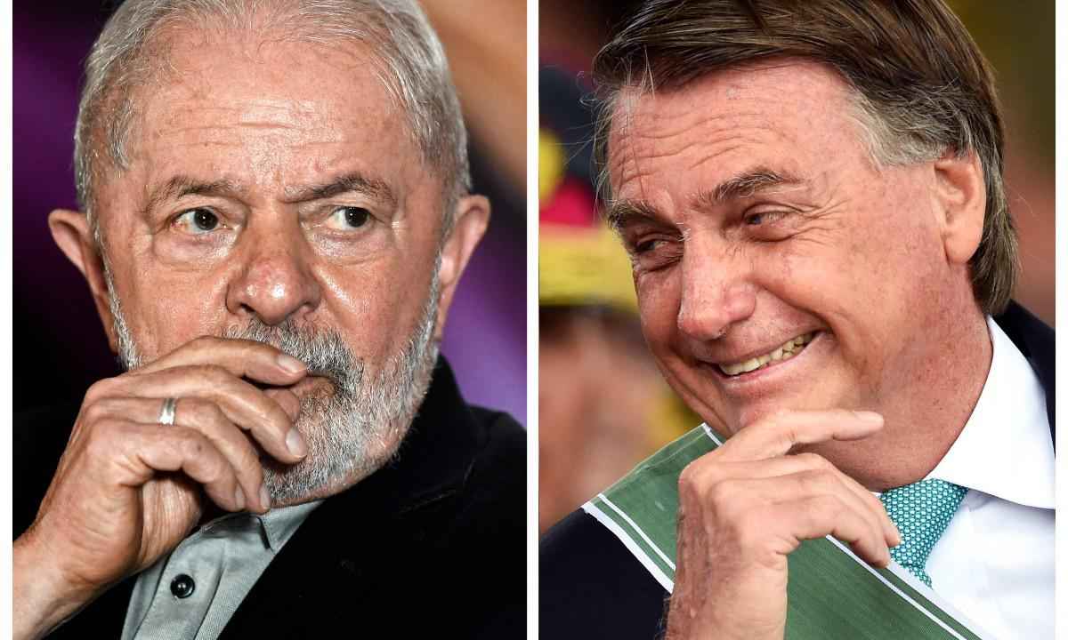 Pesquisa Ipespe: Lula tem 49% dos votos válidos; Bolsonaro, 35% - Evaristo Sa/AFP