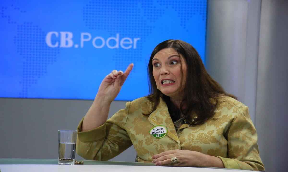 Bia Kicis é eleita deputada federal mais votada pelo DF - Vinicius Cardoso/Esp. CB/D.A Press
