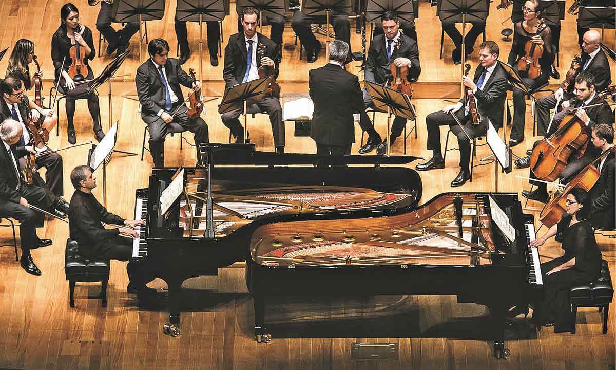 Orquestra Filarmônica de Minas Gerais apresenta concerto para dois pianos  - Bruna Brandão/Divulgação