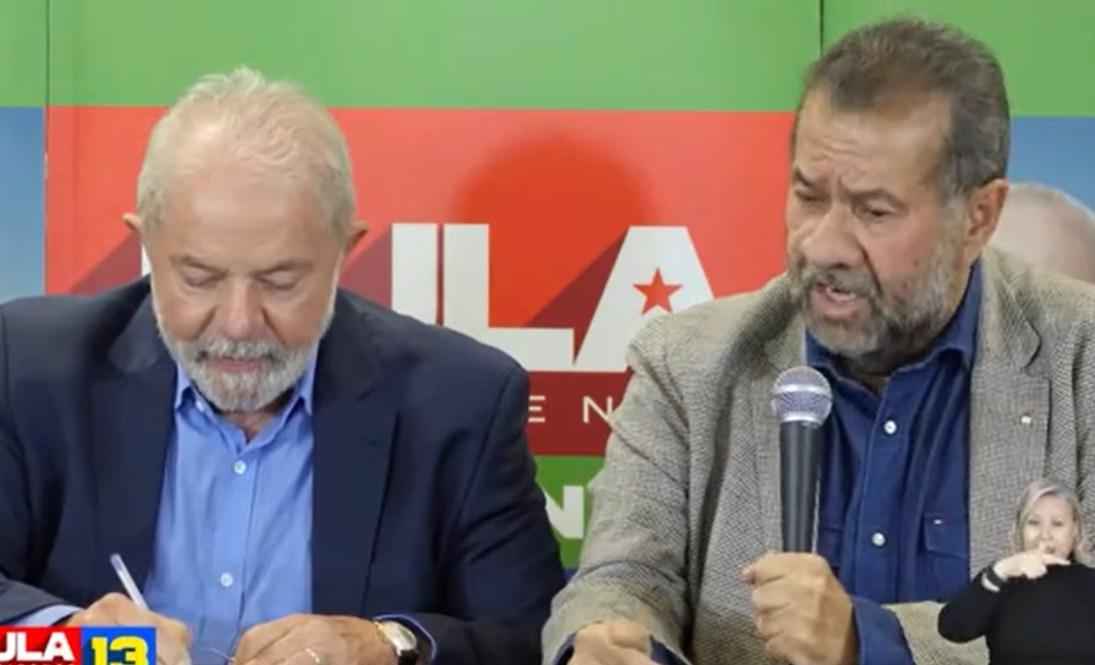 Presidente do PDT sobre apoio a Lula: 'Não é favor, é obrigação' - PT/REPRODUÇÃO