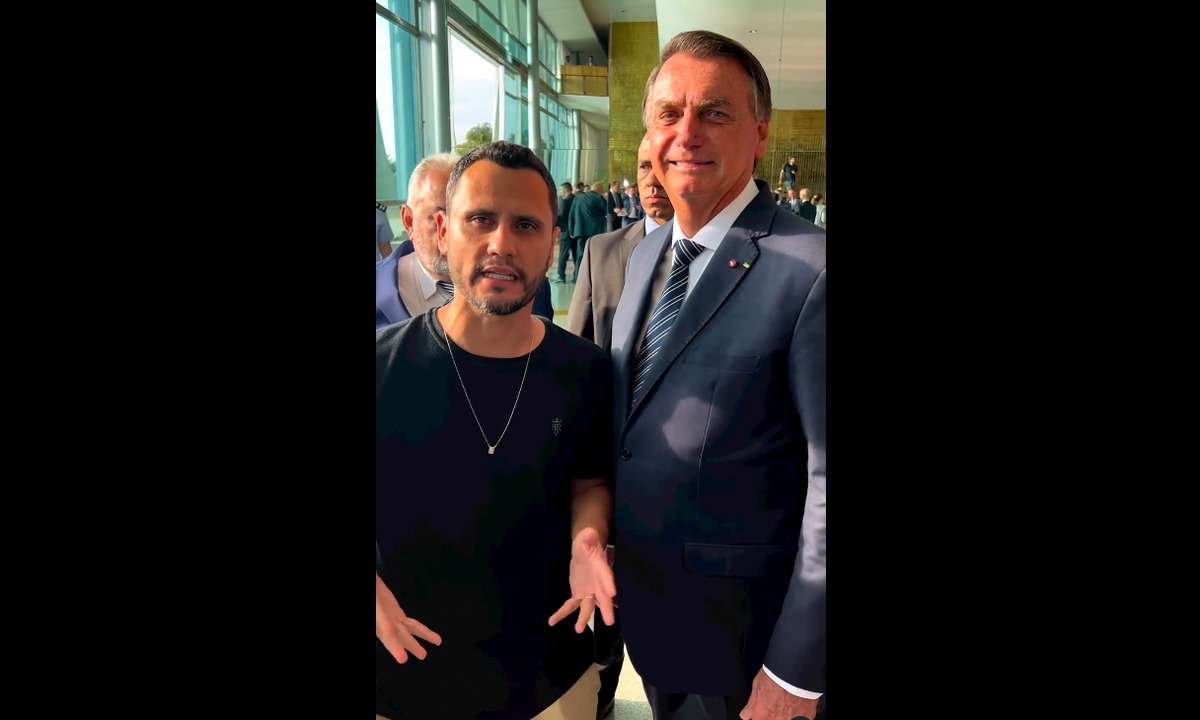 Cleitinho pede votos para Bolsonaro em Minas: 'Eu preciso de vocês' - Reprodução/Instagram