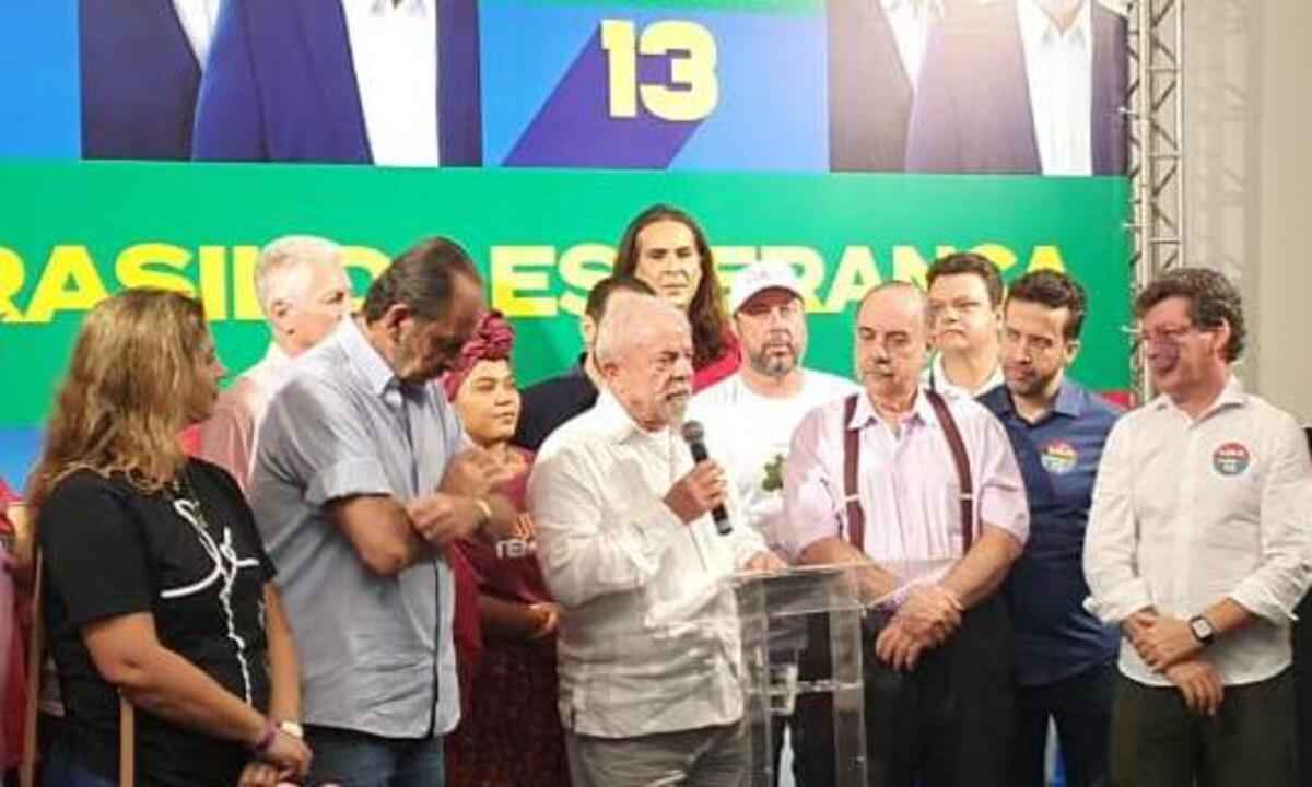 Se eleito, Lula quer conversar com Zema sobre hospital de Divinópolis - Túlio Santos/EM/DA Press