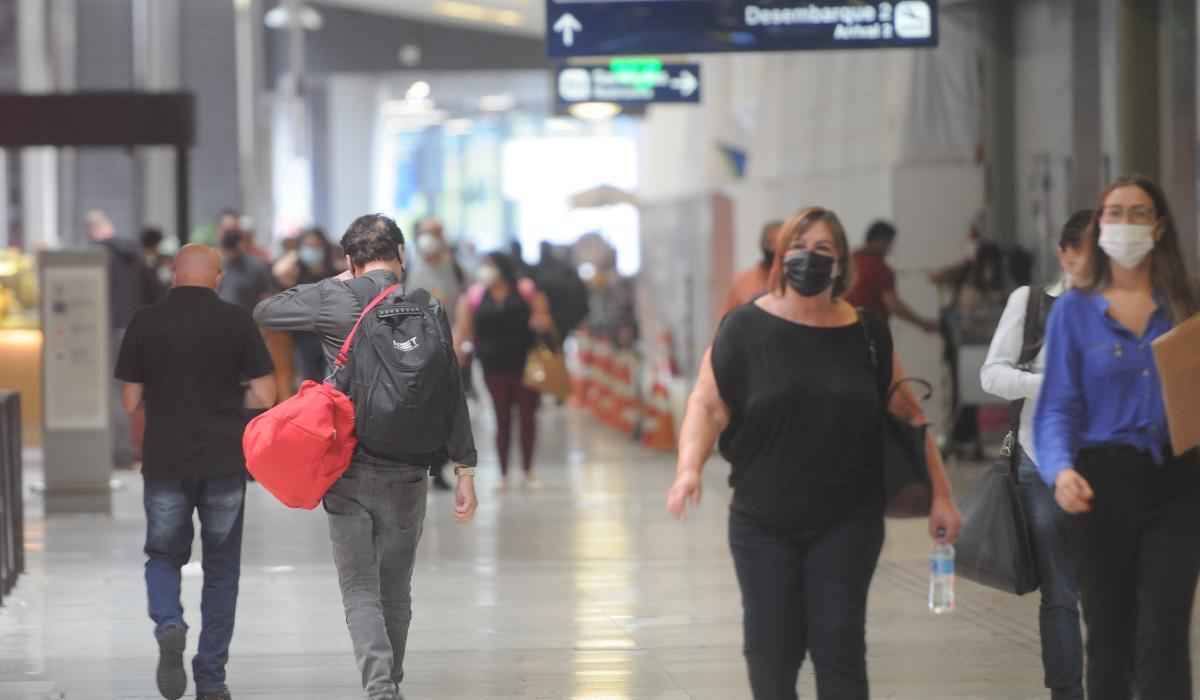 Alimentação e hospedagem: veja direitos de passageiros em aeroportos  - Leandro Couri/EM/D.A Press