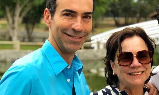 Mãe do jornalista César Tralli morre em queda de avião - Reprodução/ Twitter