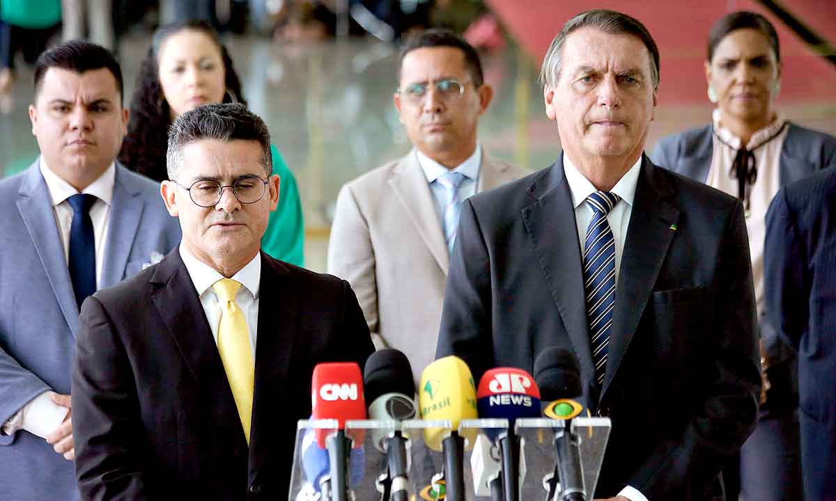 Bolsonaro recebe mais apoios de prefeitos no Palácio da Alvorada - Fátima Meira/Futura Press/Folhapress)