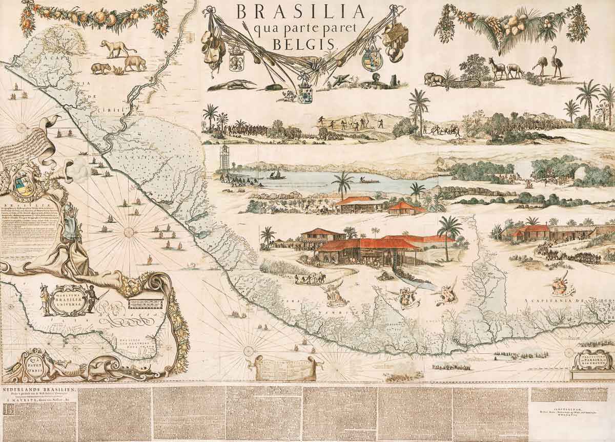 Livro aborda história do Brasil por meio do que os mapas revelam e escondem -  Companhia das Letras/reprodução