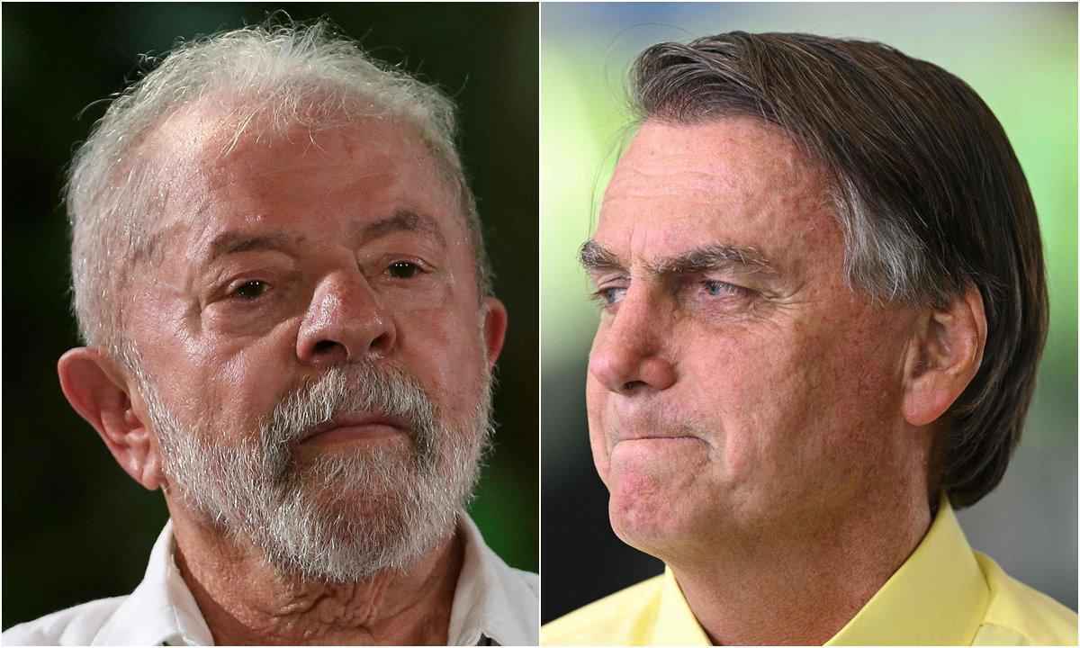 Ipespe divulga hoje (18/10) pesquisa para 2º turno entre Lula e Bolsonaro - Michael Dantas e Evaristo Sa/AFP