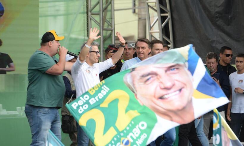 Zema em Juiz de Fora: 'Os próximos 12 dias irão definir o futuro do Brasil' - Túlio Santos/EM/DA Press