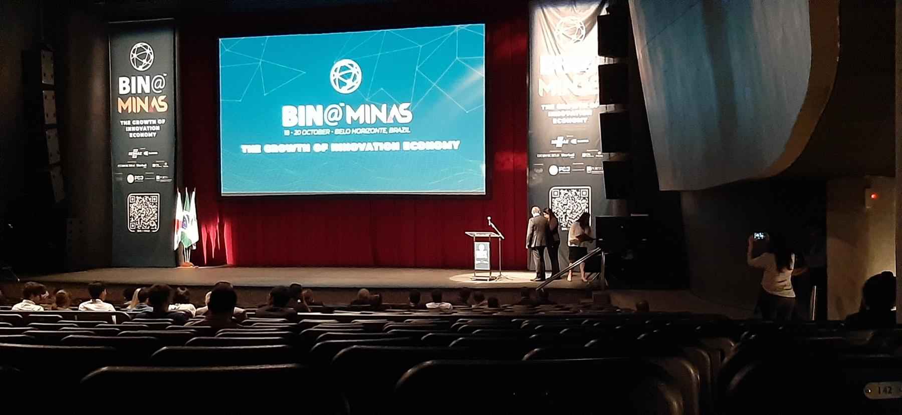 BIN@Minas: primeiro dia do evento trouxe especialistas internacionais - Divulgação