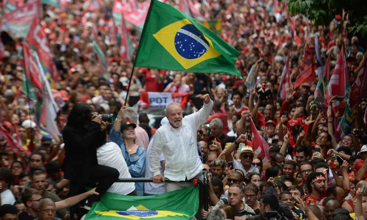 PT prepara caminhada de Lula entre BH e Ribeirão das Neves no sábado (22) - Túlio Santos/EM/D.A Press