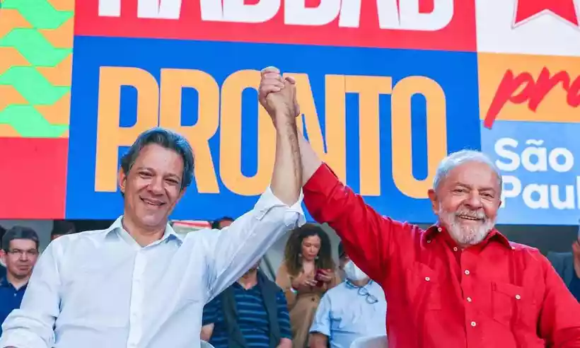 Procuradoria Eleitoral pede reprovação de contas de Lula e Haddad em 2018 e a devolução de R$ 8,8 mi - Ricardo Stuckert/Divulgação