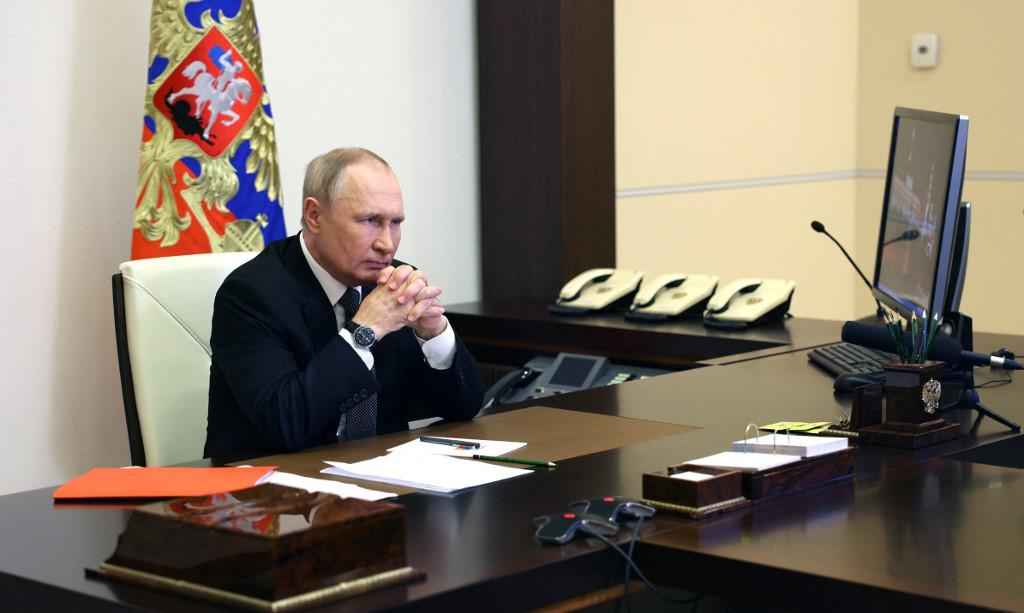 Putin instaura lei marcial nos territórios que a Rússia afirma ter anexado na Ucrânia - Sergei ILYIN / SPUTNIK / AFP