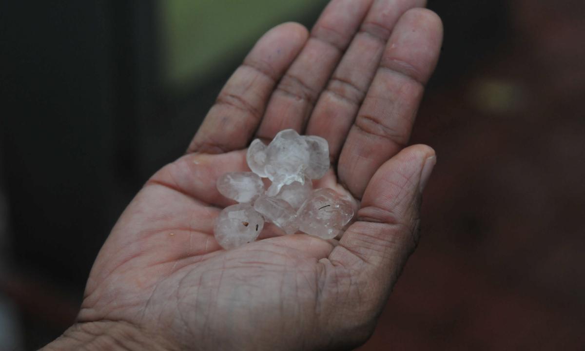 Chuvas em Minas: 180 cidades em alerta para tempestade com granizo - Gladyston Rodrigues/EM/D.A Press