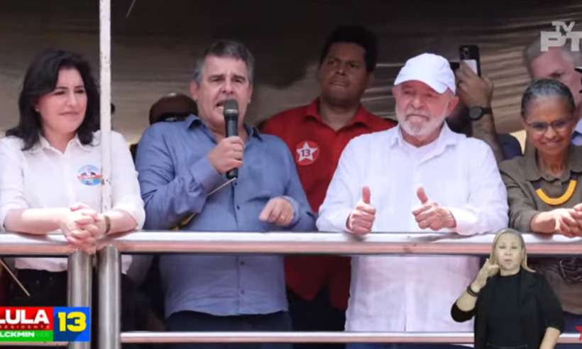 Vice de Zema, ao lado de Lula: 'MG não vai se guiar pelo voto dos coronéis' - Redes Sociais/Reprodução