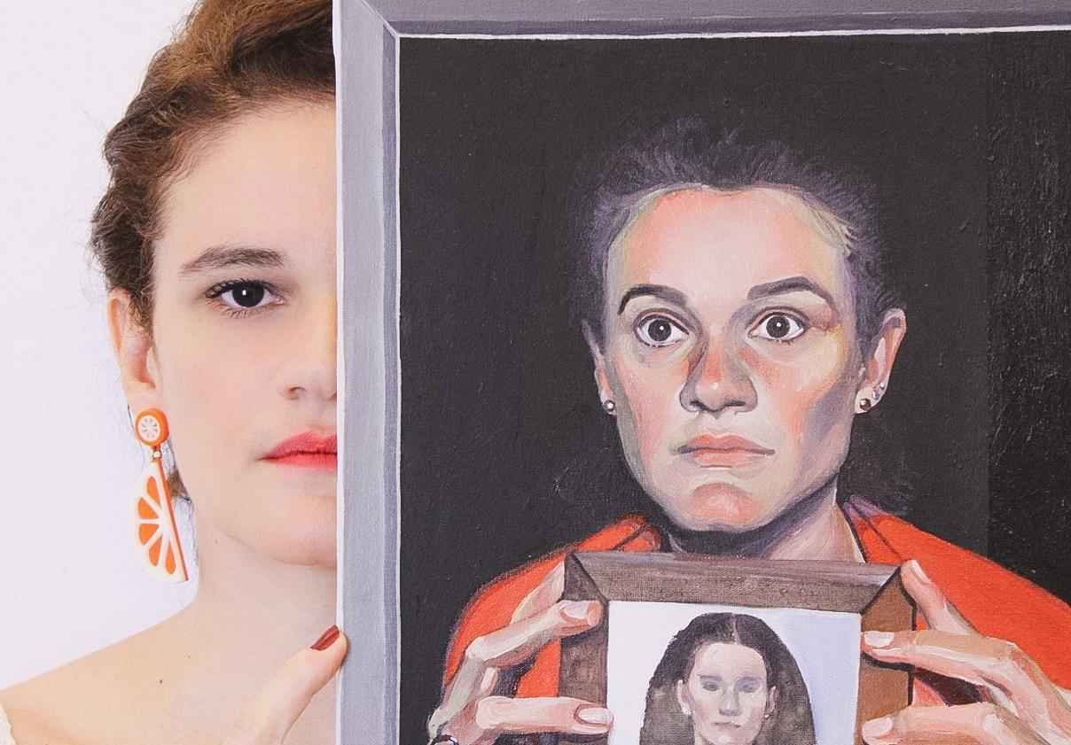 'Acho a figura humana instigante', diz artista sobre pintar rostos e corpos - Estúdio Like/Divulgação