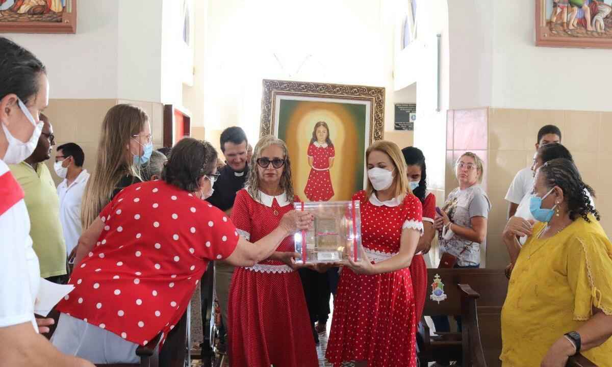Beatificação da menina Benigna ocorre nesta segunda (24), no Ceará - Divulgação/Diário do Nordeste 