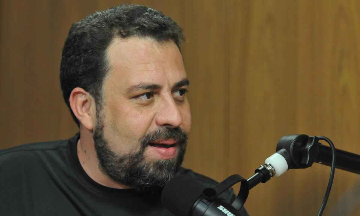 Ação foi movida contra Guilherme Boulos por acusação de dano ao patrimônio público -  (crédito: Gladyston Rodrigues/EM/D.A Press - 24/5/22)