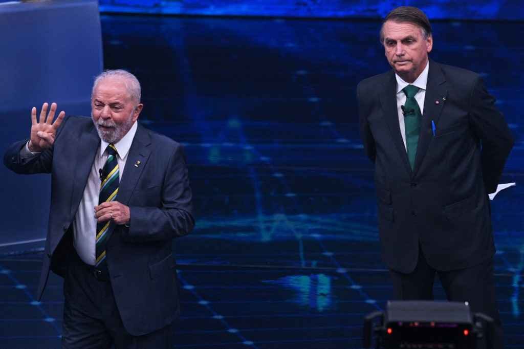 Campanhas de Lula e Bolsonaro fazem blitz de sete dias em Minas - NELSON ALMEIDA / AFP