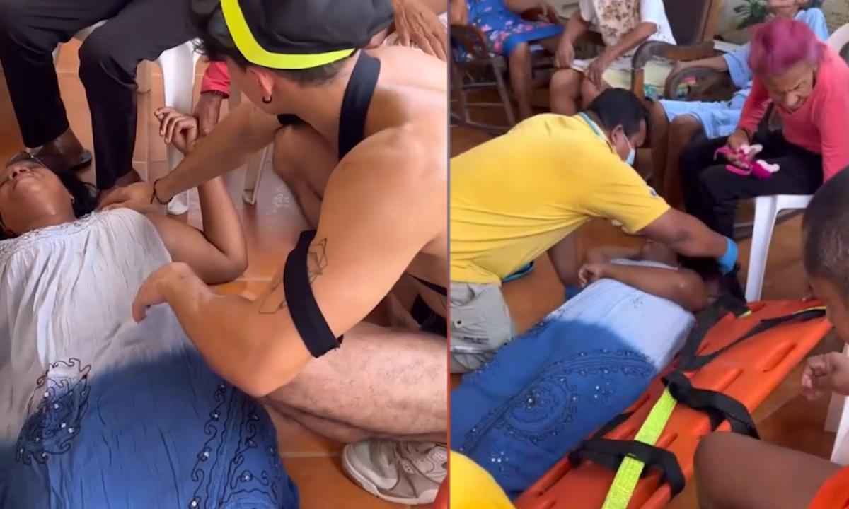 Idosa passa mal em festa erótica em casa de repouso na Colômbia - Reprodução/Redes Sociais