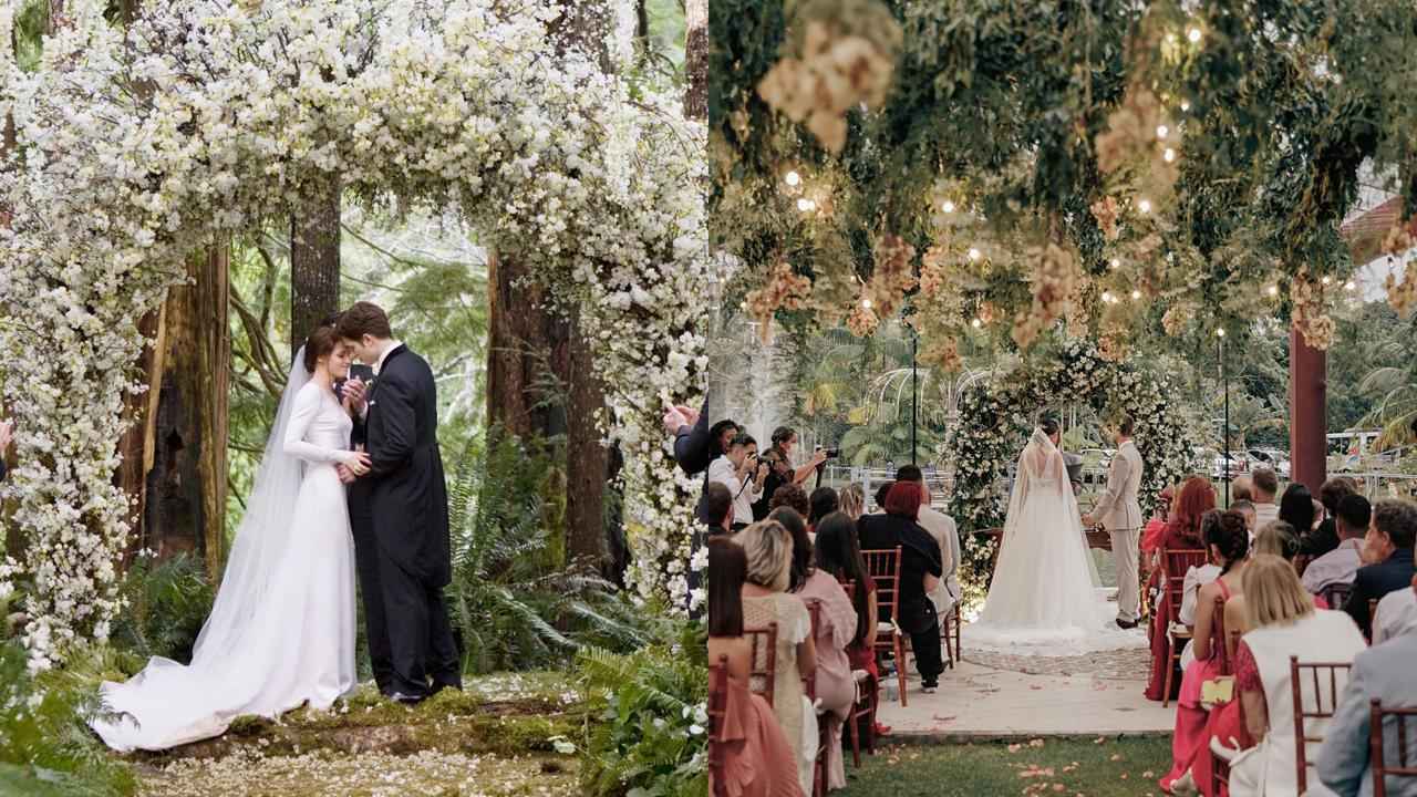 Fã de Crepúsculo faz casamento inspirado na saga e viraliza - Reprodução/ Redes Sociais