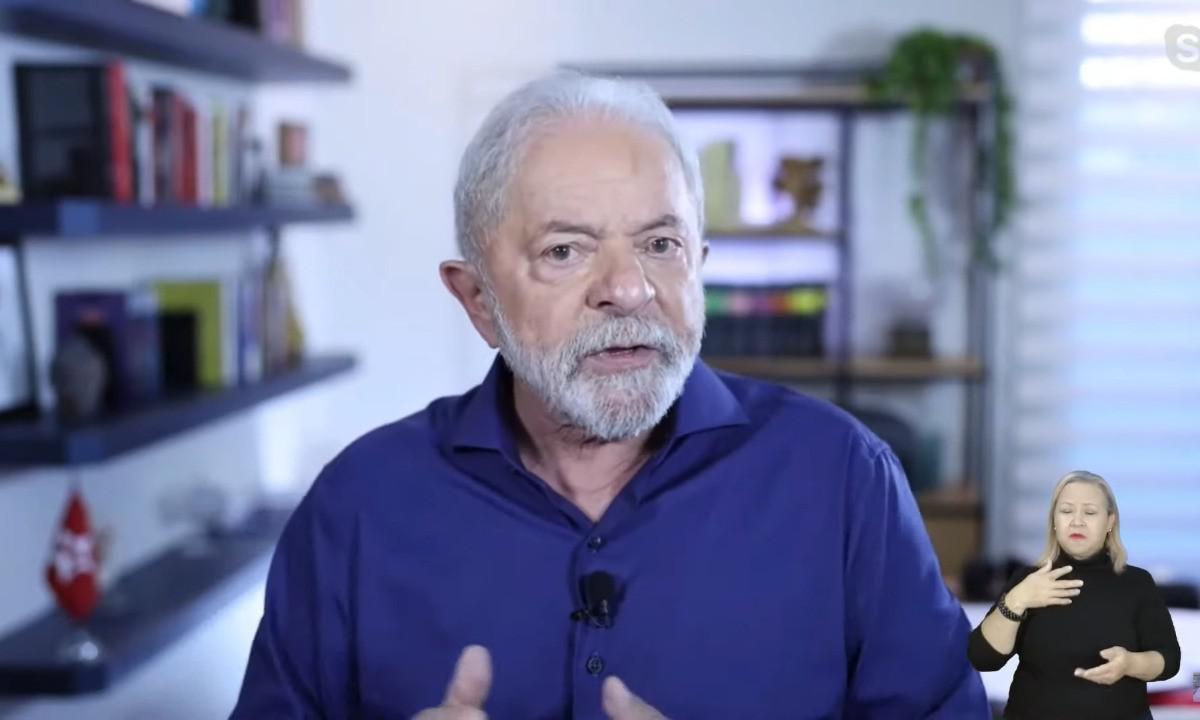 Lula, se eleito: 'Eu não quero fracassar' - Reprodução/Youtube