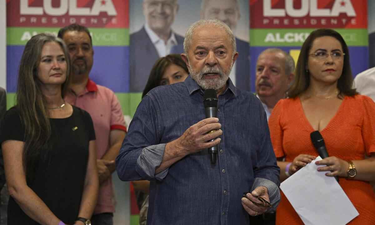Lula divulga carta com nove propostas para o Brasil - NELSON ALMEIDA / AFP