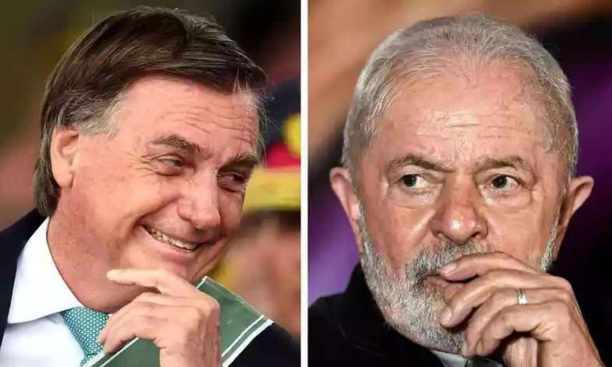 Pesquisa Gerp: Bolsonaro tem 47% dos votos totais e Lula 43% - Fotomontagem/Reprodução/Redes Sociais