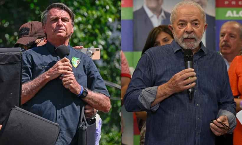 ModalMais/Futura: Bolsonaro tem 50,3% dos votos válidos; Lula, 49,7% - Mauro Pimentel e Nelson Almeida/AFP